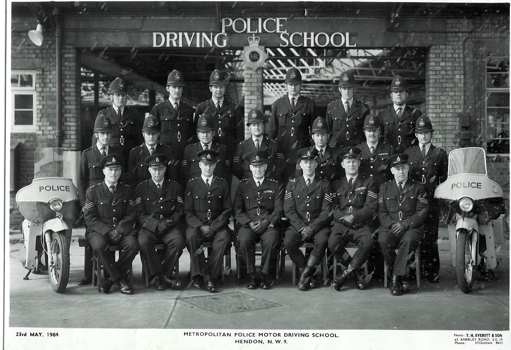 Hendon driving school 23 May 1964