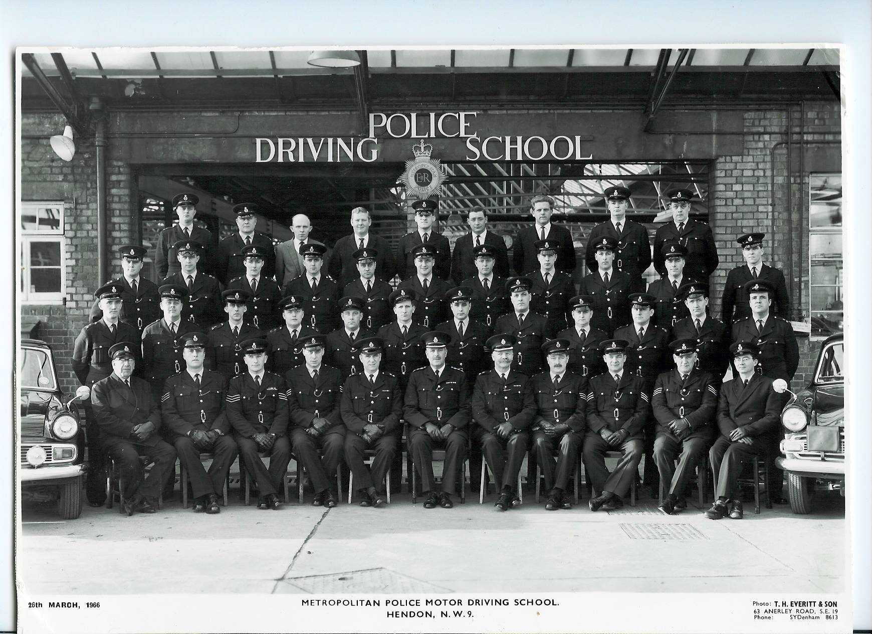 Hendon driving school 26 March 1966