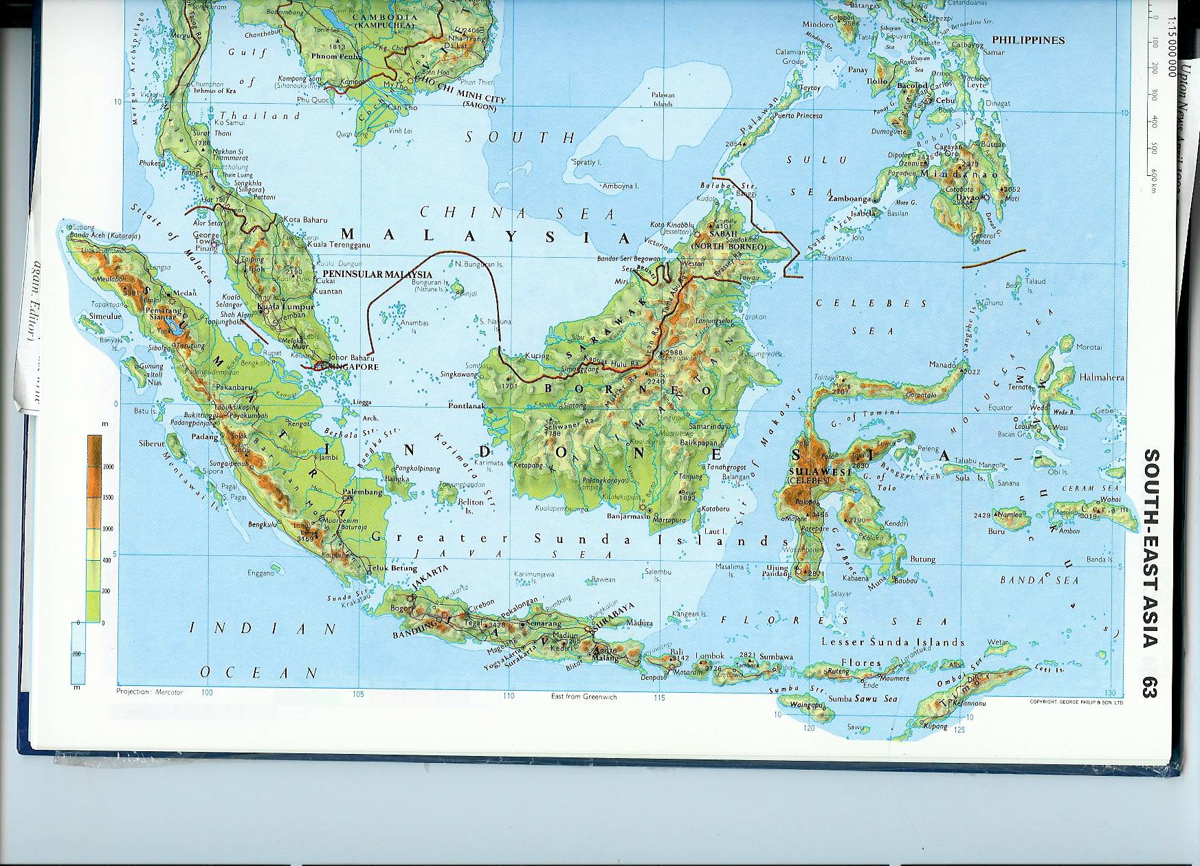 Map of Malaysia